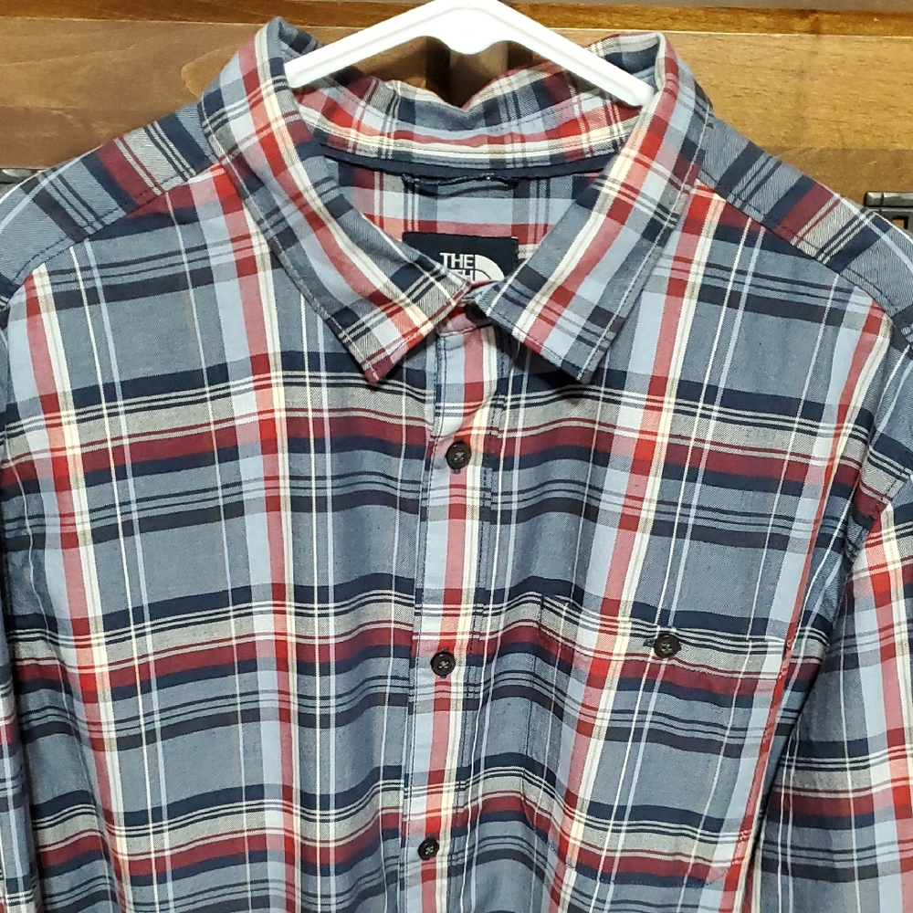 The North Face Plaid Button Down Shirt